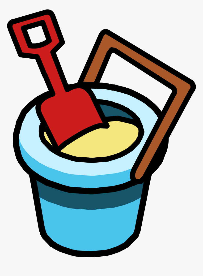 Sand Bucket Png Picture Royalty Free Download - Club Penguin Sand Bucket, Transparent Png, Free Download