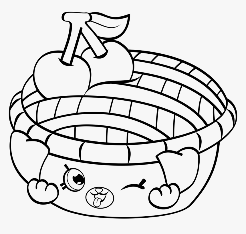 Transparent Shopkin Png - Shopkins Car Coloring Page, Png Download, Free Download