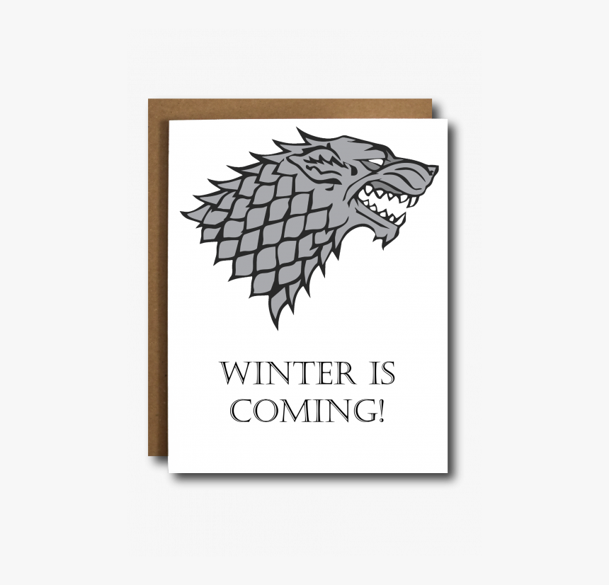 Transparent Winter Is Coming Png - Got Dire Wolf Logo, Png Download, Free Download