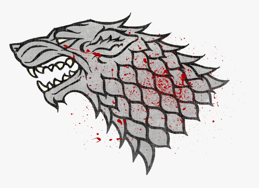 Transparent Wolf Symbol Png - Stark Game Of Thrones Symbols, Png Download, Free Download