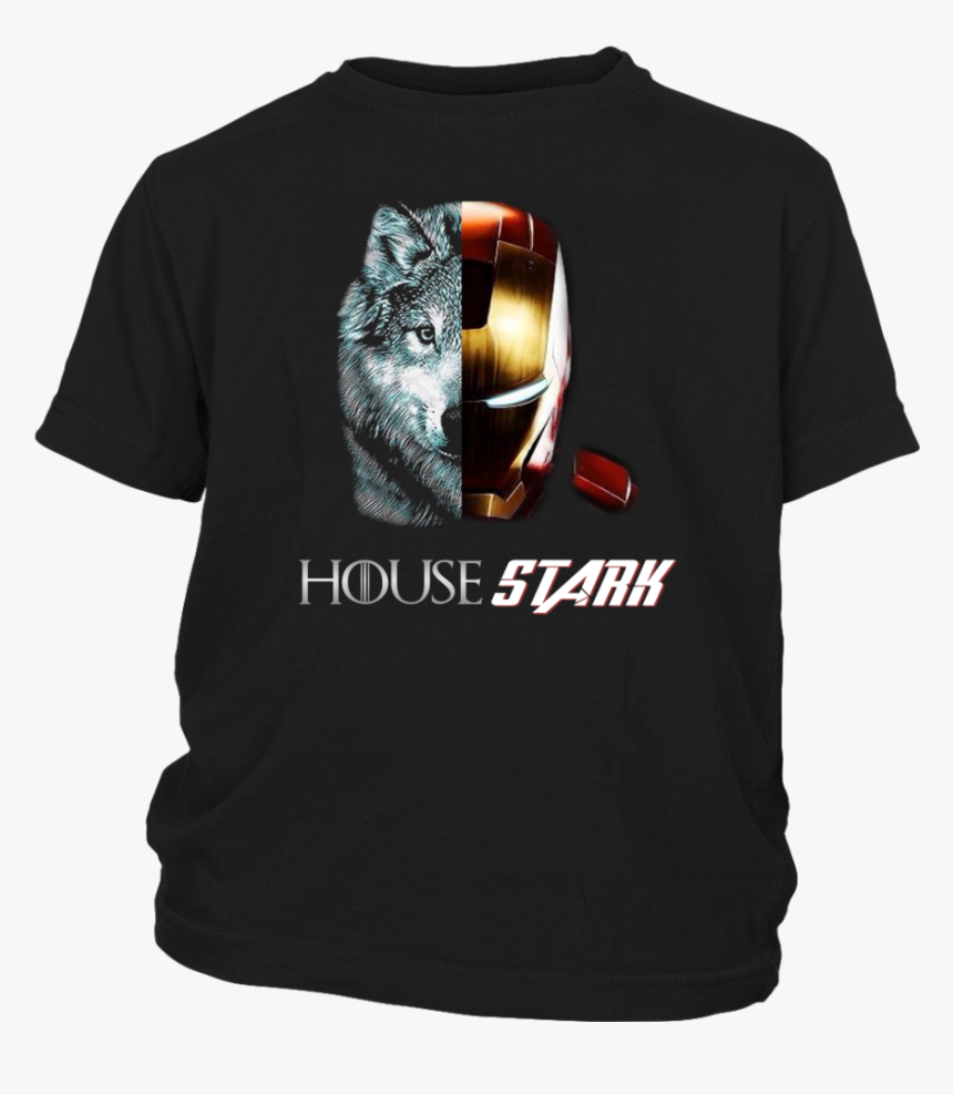 House Stark Shirt Funny House Stark - Iron Man Game Of Thrones Shirt, HD Png Download, Free Download