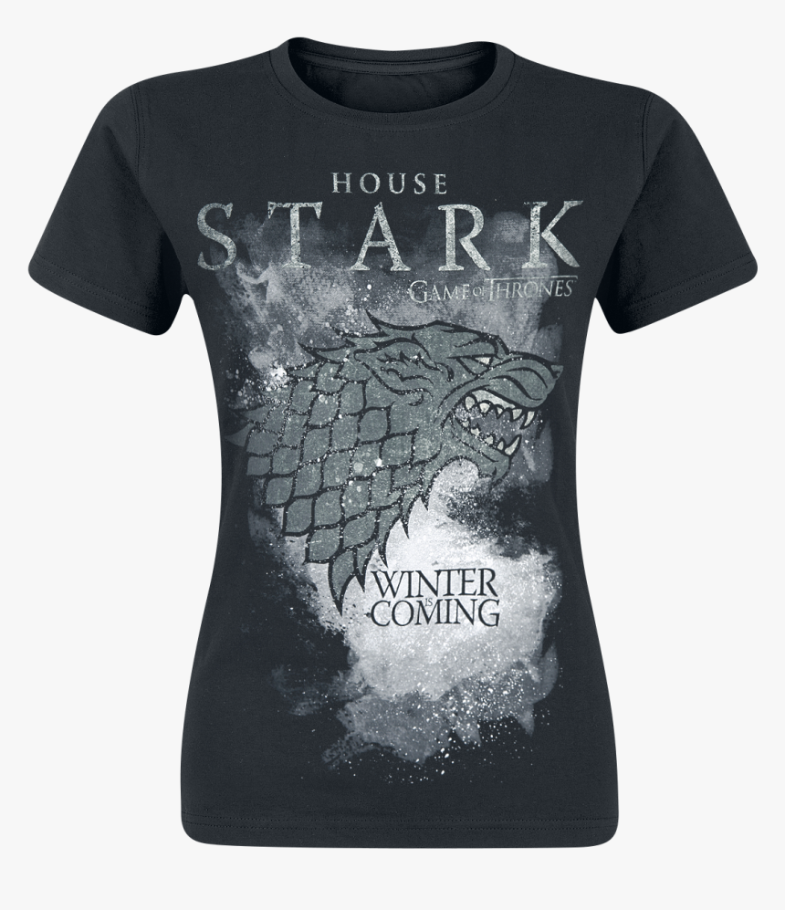 Game Of Thrones House Stark Tshirt, HD Png Download, Free Download