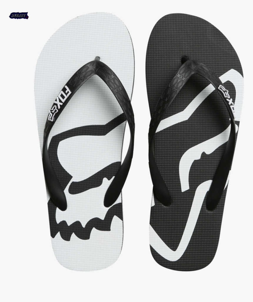 Chancla Fox Beached Flip Flop - Fox Beached Flip Flop Black, HD Png ...