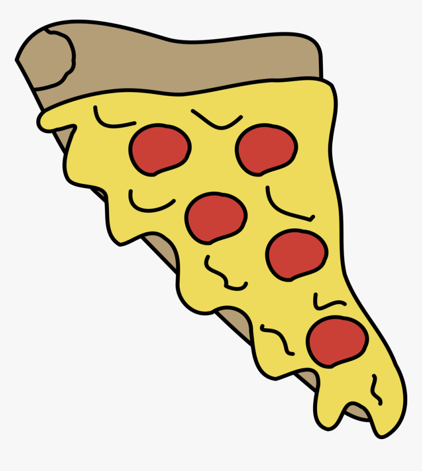 Melty Pizza - Junk Food Clip Art, HD Png Download, Free Download