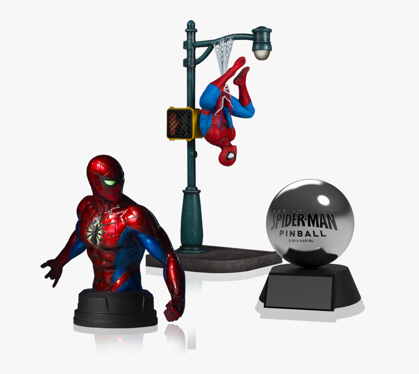 Bust Spider Man Statue, HD Png Download, Free Download