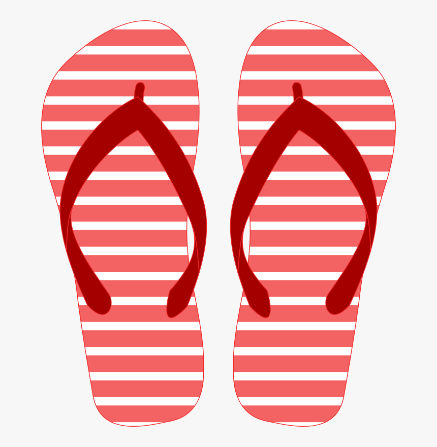 Flipflops 27 - Flip Flops Clip Art, HD Png Download, Free Download