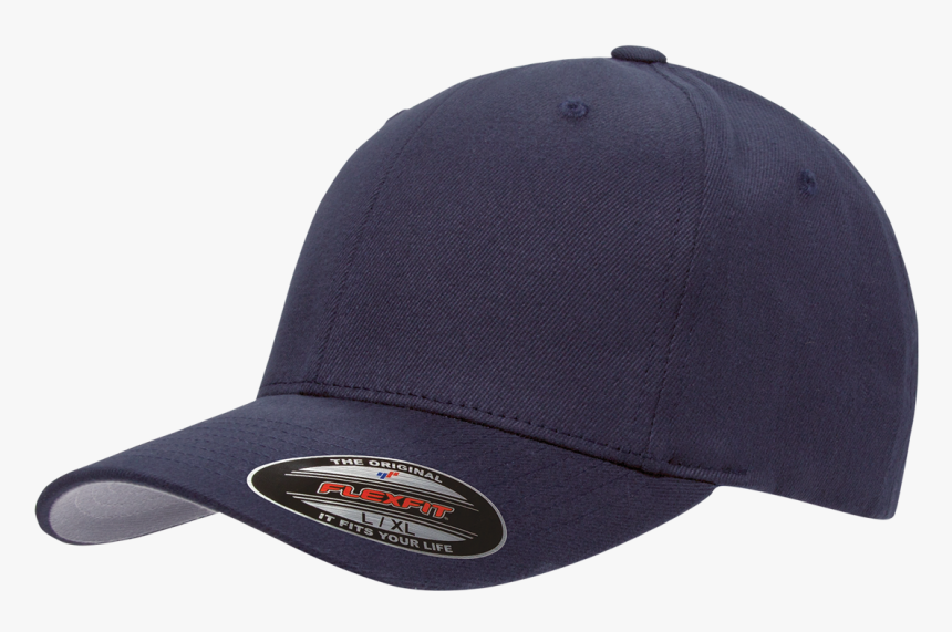 6377 Blank Flexfit Hat Brushed Twill Cap - Baseball Cap, HD Png Download, Free Download