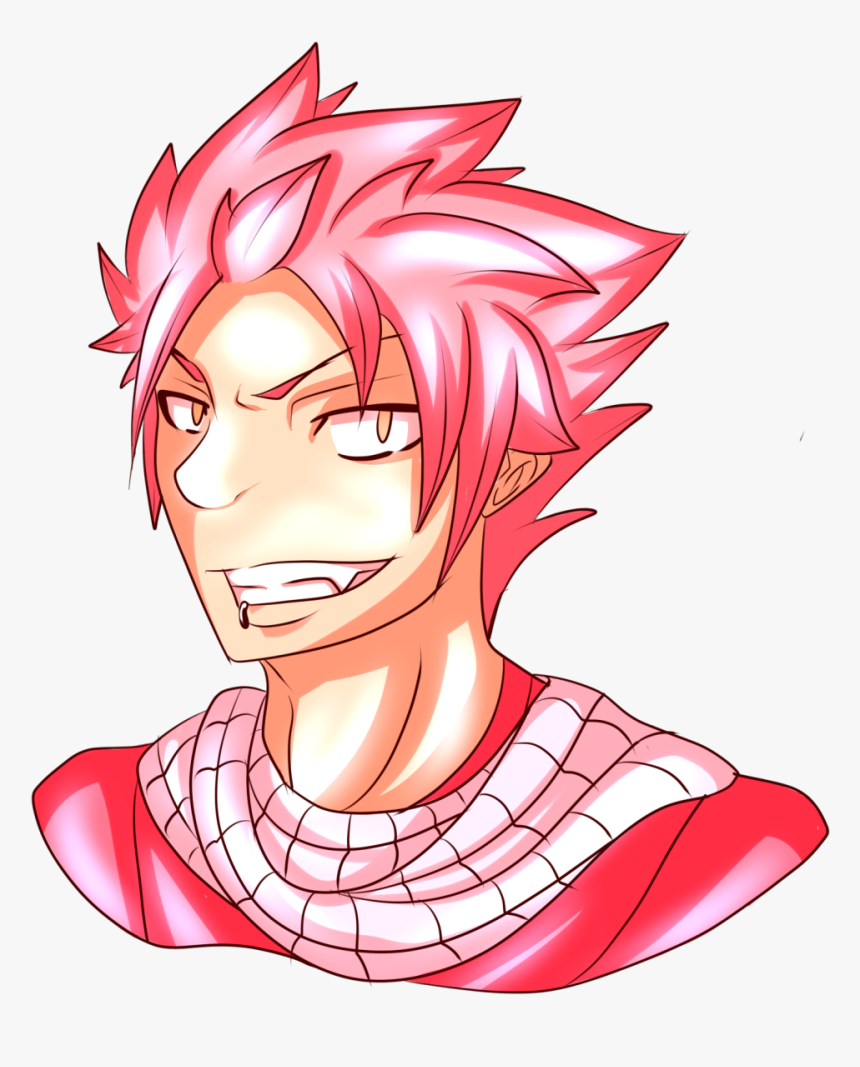 “natsu With A Lip Ring Requested By Anonymous Natsu - Cartoon, HD Png Download, Free Download