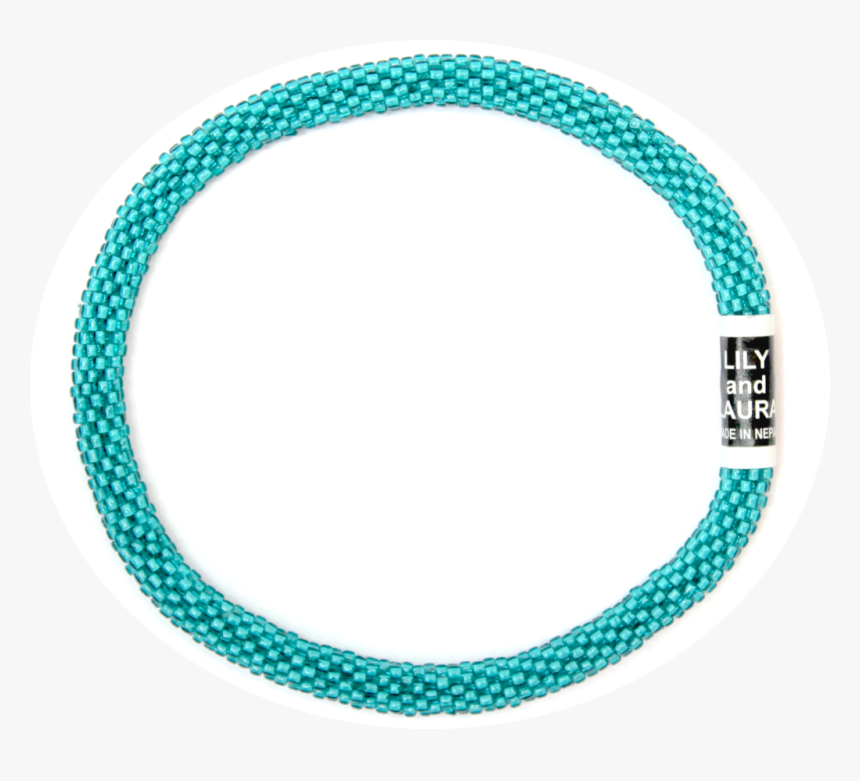 Clear Blue Teal Anklet - Bracelet, HD Png Download, Free Download