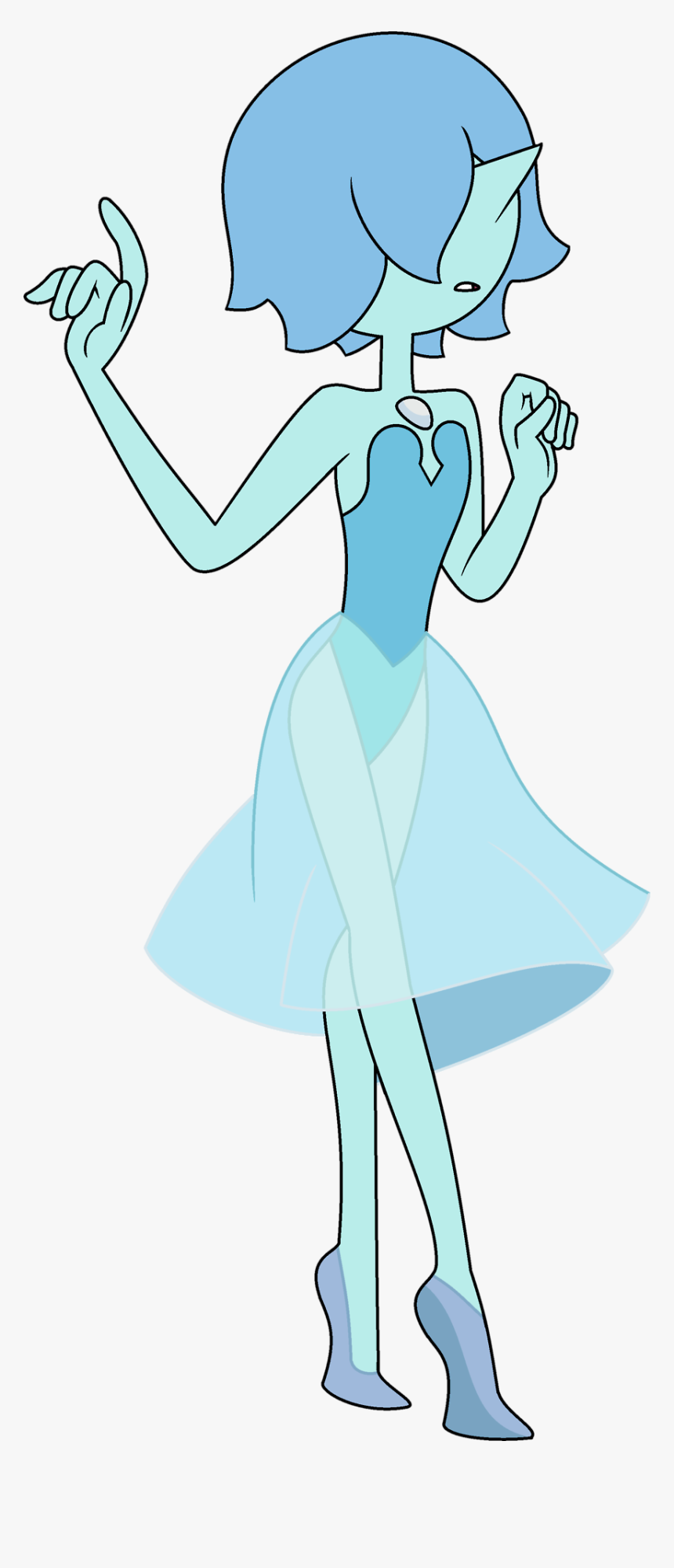 Aqua Aura Delure Wiki - Steven Universe Blue Pearl Png, Transparent Png, Free Download