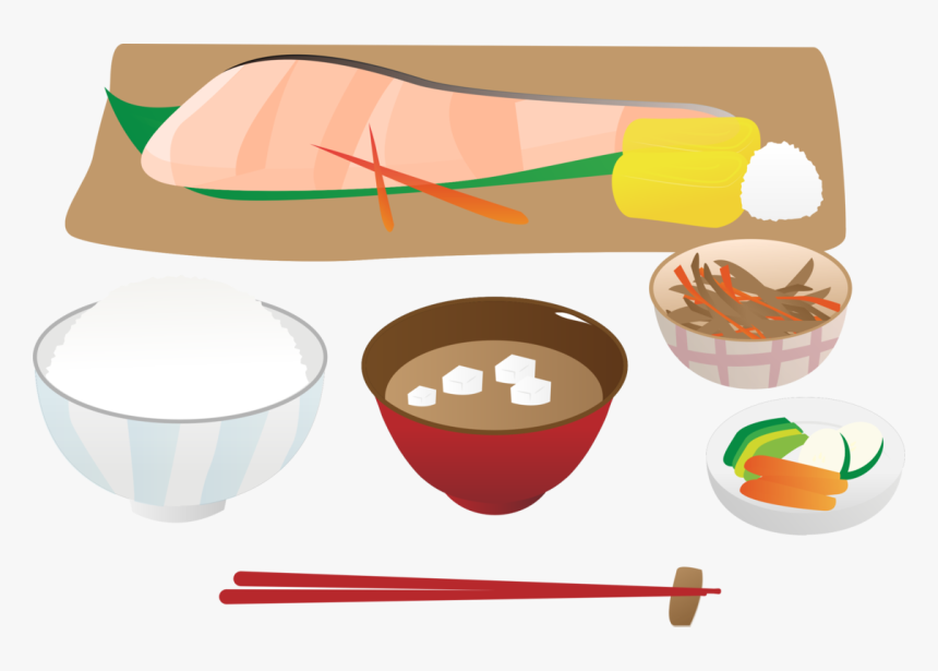 Cuisine,sushi,food - 栄養 バランス の 良い 食事 イラスト, HD Png Download, Free Download