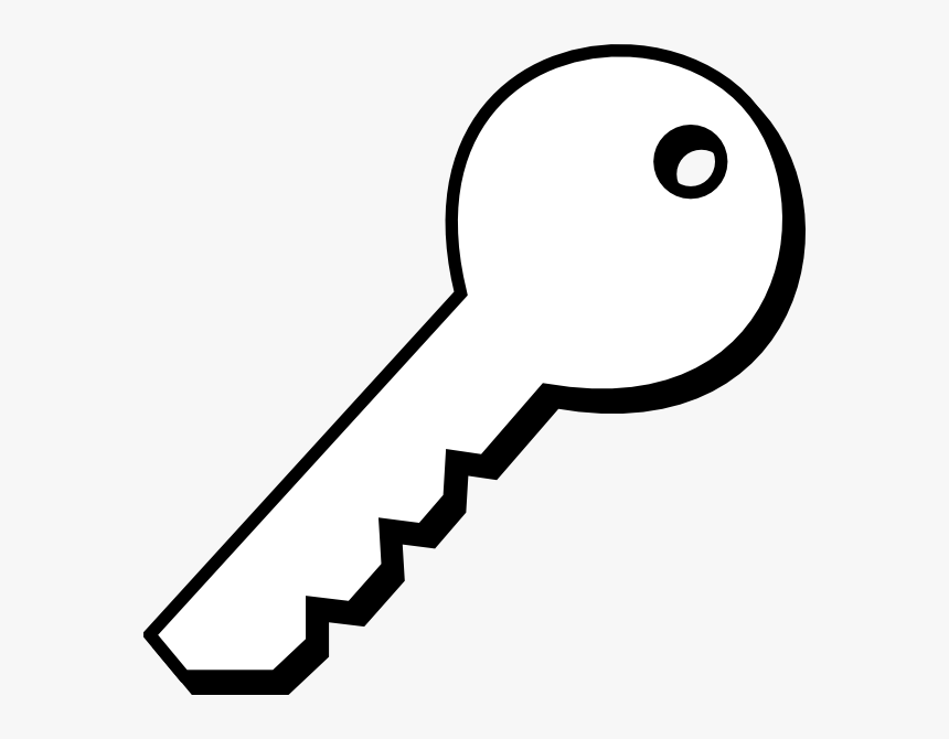 Key Clipart Black And White, HD Png Download, Free Download