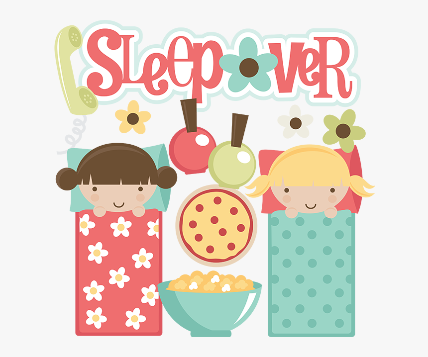 Slumber Party Sleepover Party Clipart Wikiclipart - Sleepovers Clipart, HD Png Download, Free Download
