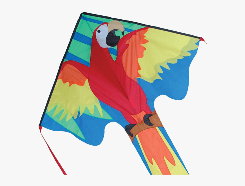 Large Easy Flyer Kite Macaw - Kite, HD Png Download, Free Download
