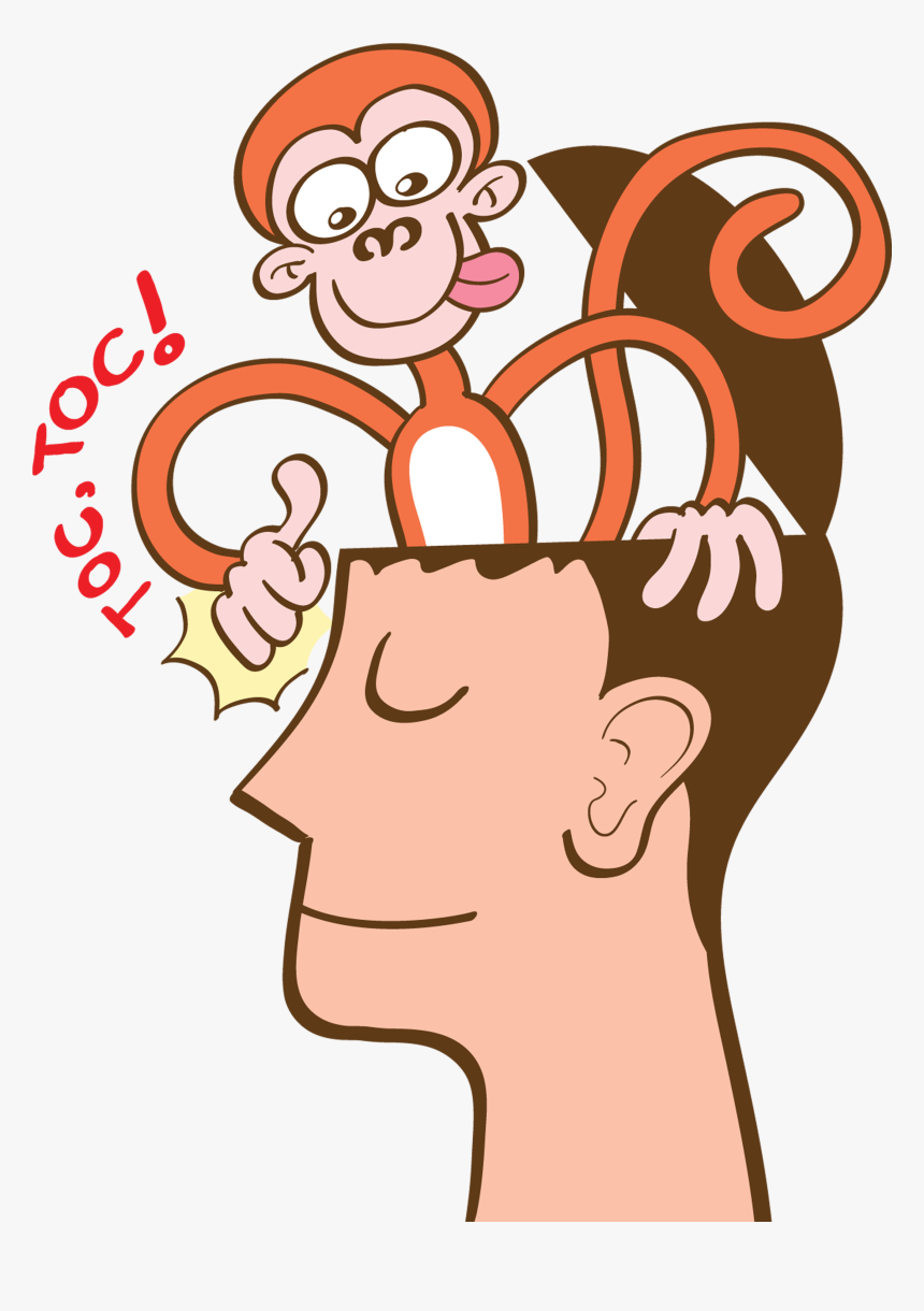 Exercise Your Mind - Head And Monkey Mind, HD Png Download, Free Download