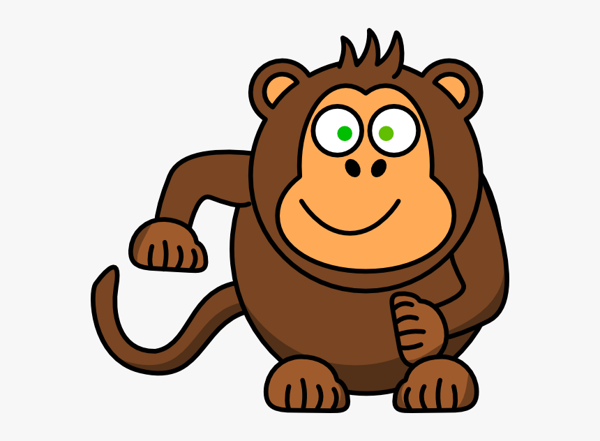 Monkey Svg Clip Arts - Sad Monkey Clipart, HD Png Download, Free Download