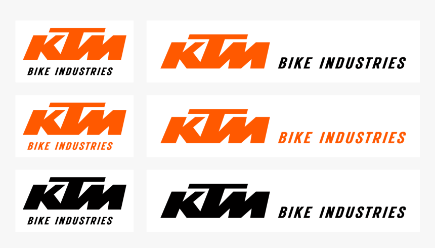 Logo Ktm Bike Industries Vector, HD Png Download, Free Download