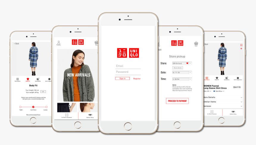 Uniqlo App, HD Png Download, Free Download