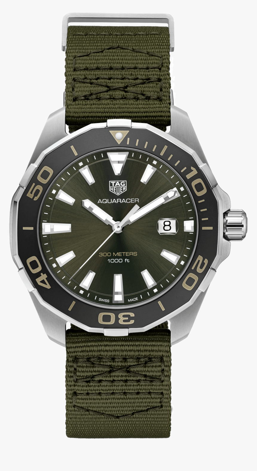 Tag Heuer Aquaracer Khaki, HD Png Download, Free Download