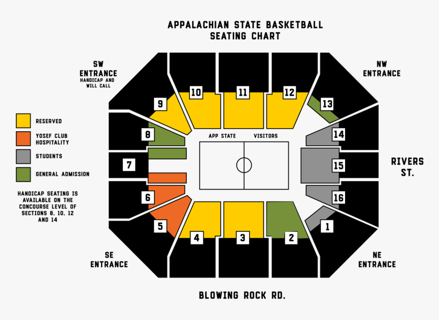 App State Football Stadium Seating, HD Png Download, Free Download