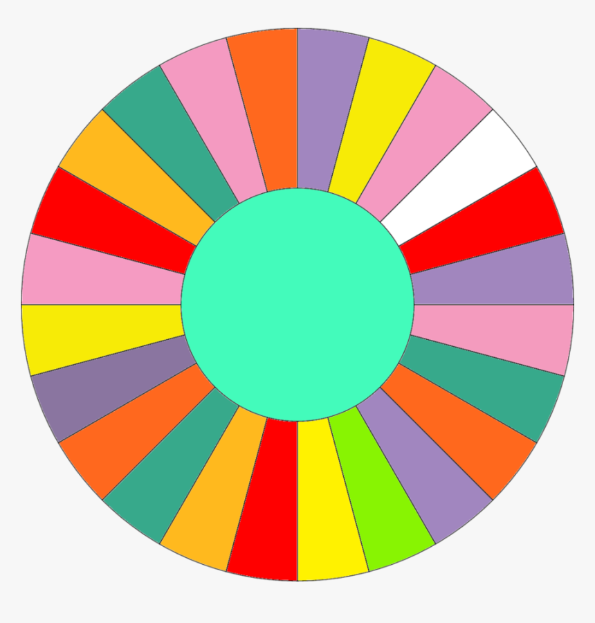 Blank With No Bankrupts - Blank Wheel Of Fortune Wheel, HD Png Download, Free Download