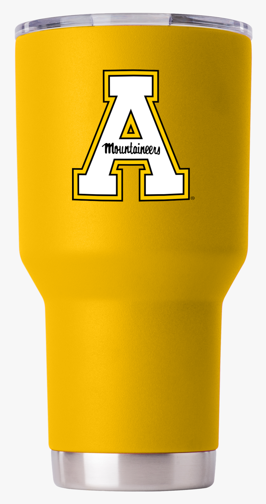 Appalachian State 30oz Yellow Powder Coat Stainless - Gametime Sidekicks, HD Png Download, Free Download