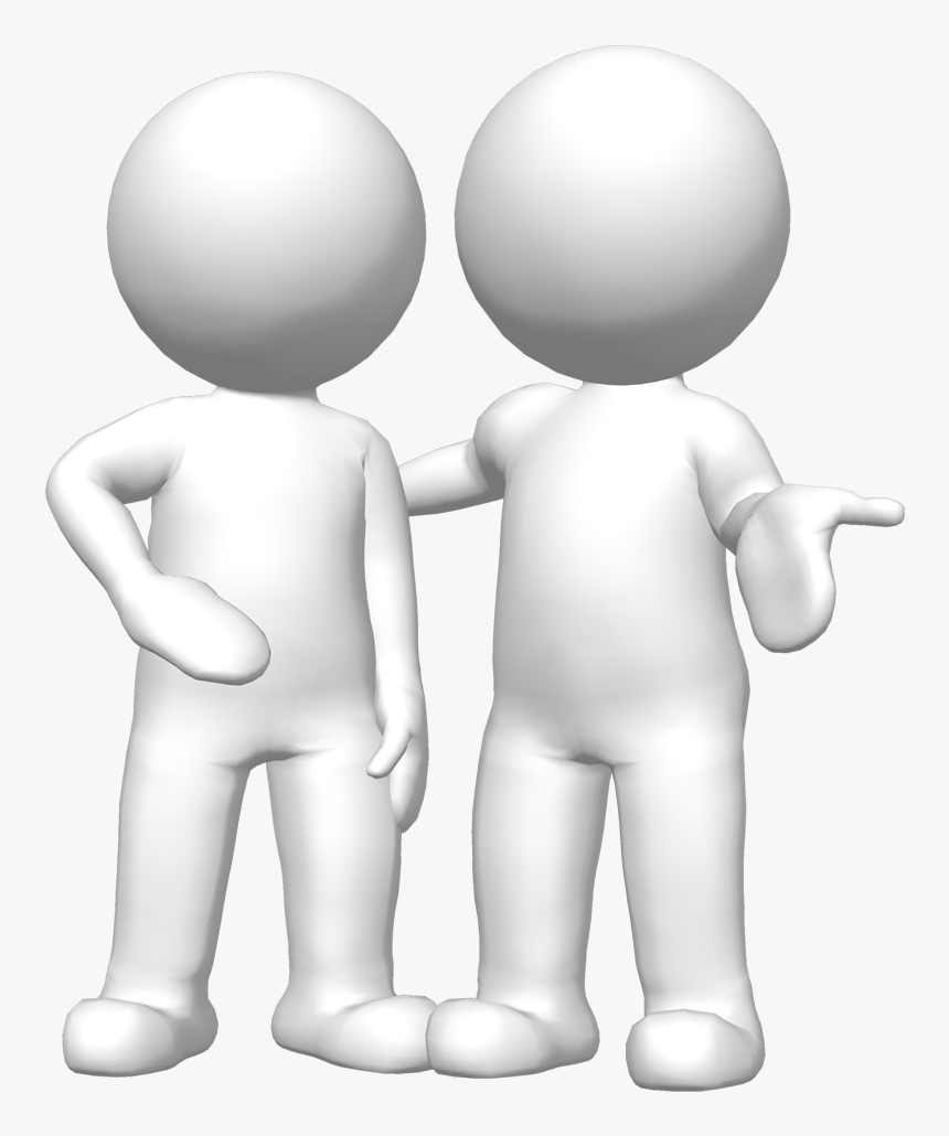 3d Humans Png By - Orientacion Hacia El Cliente, Transparent Png, Free Download