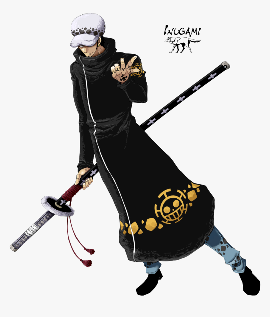 One Piece Trafalgar Law Render , Png Download - One Piece Law Render, Transparent Png, Free Download