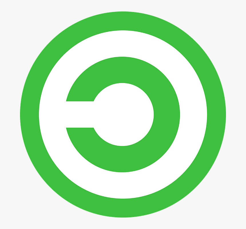 Copyright, Inverse, Copyrighted, Circle, Green, Icon - Green Lantern Logo Png, Transparent Png, Free Download