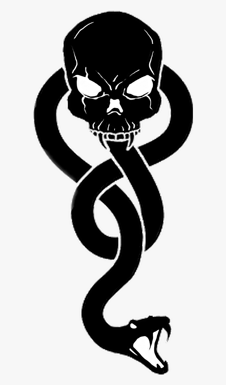 Transparent Black Mamba Clipart - Black Tattoo Png, Png Download, Free Download