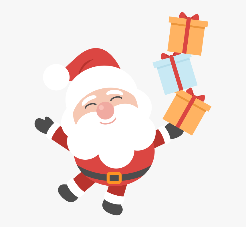Papai Noel - Pere Noel Et Cadeaux, HD Png Download, Free Download