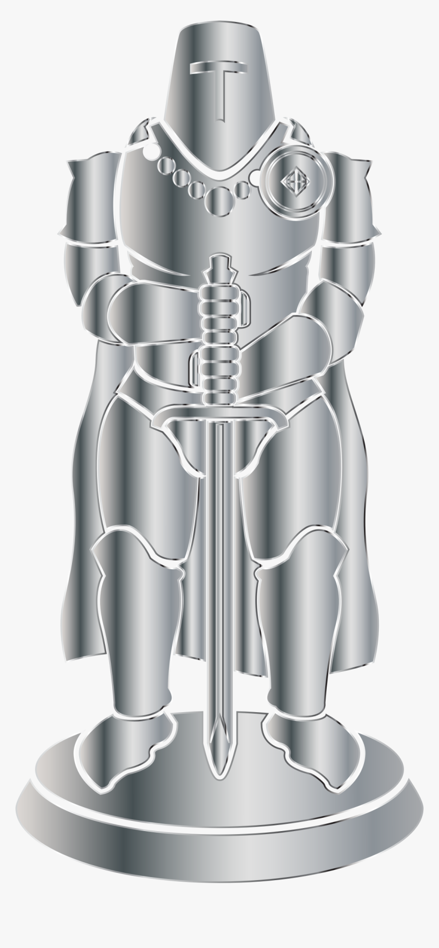 Steel Chess Knight 2 Clip Arts - Chess, HD Png Download, Free Download