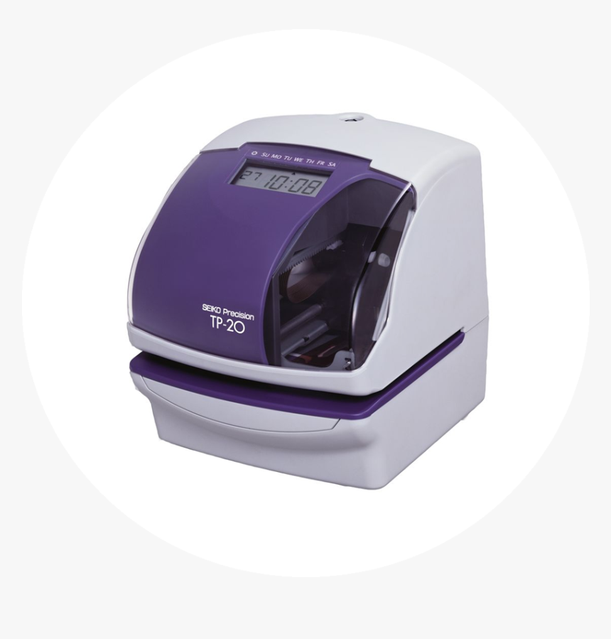 Seiko Tp 20 Time And Date Stamp - Seiko Time Stamping Machine Tp 20, HD Png Download, Free Download