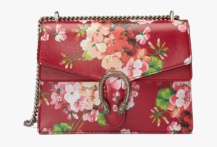 gucci red flower bag