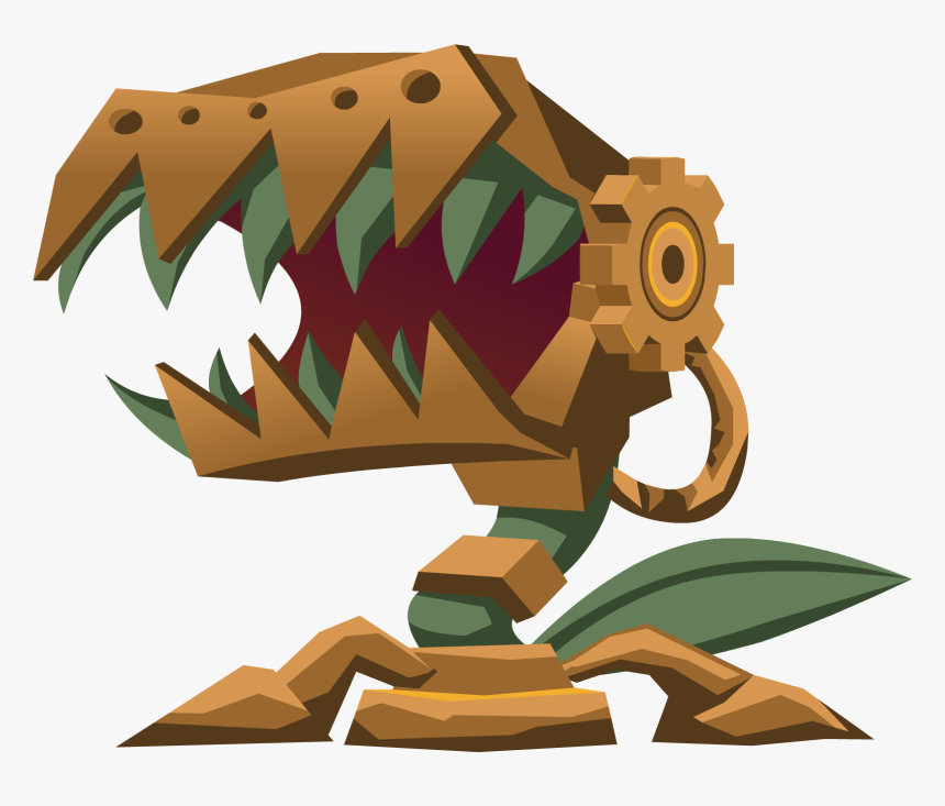 Planting Clipart Desert Animal - Animal Jam Chomper Plant, HD Png Download, Free Download