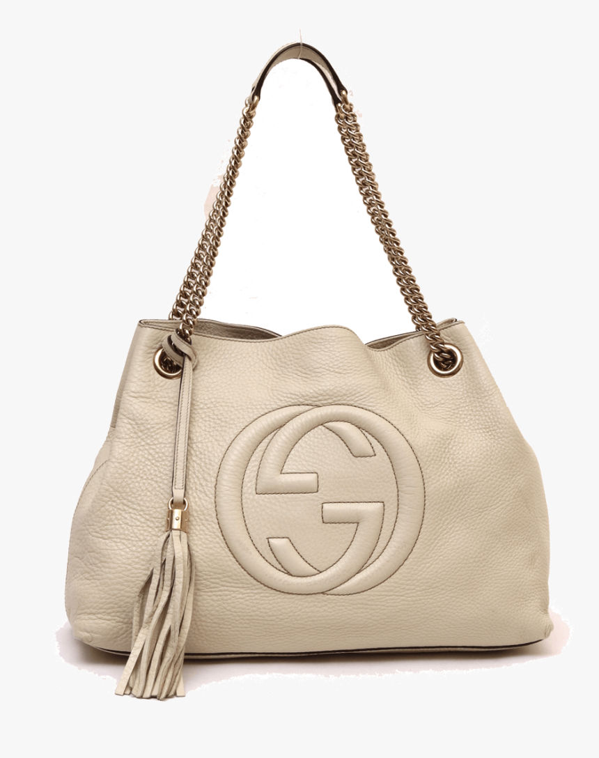 Gucci White Soho Bag - Shoulder Bag, HD Png Download - kindpng