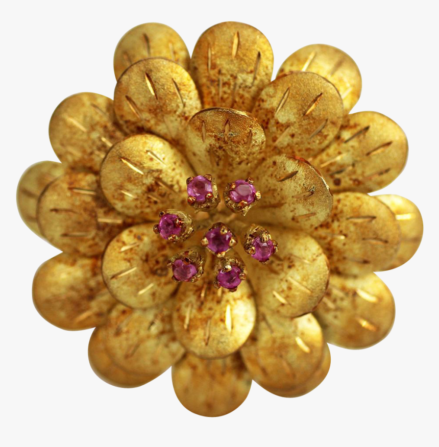 Gold Flowers Png , Png Download - Bead, Transparent Png, Free Download