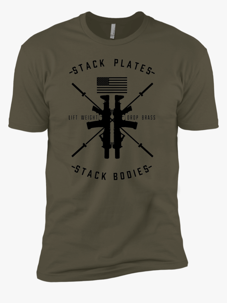 Men"s Stack Plates Stack Bodies Tee - Axe, HD Png Download, Free Download