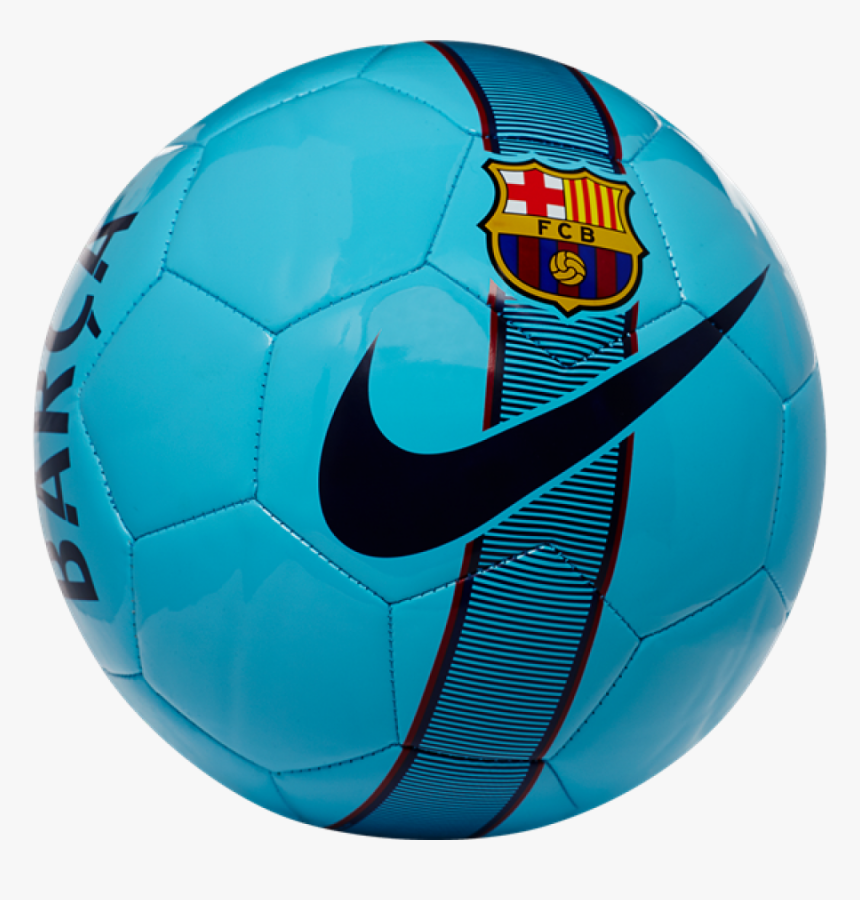 Transparent Nike Soccer Ball Png - Blue Barcelona Soccer Ball, Png Download, Free Download