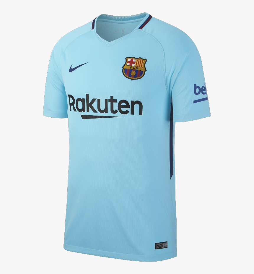 Fc Barcelona 17/18 Away Jersey"
 Title="fc Barcelona - Jersey Barcelona 2017 2018, HD Png Download, Free Download