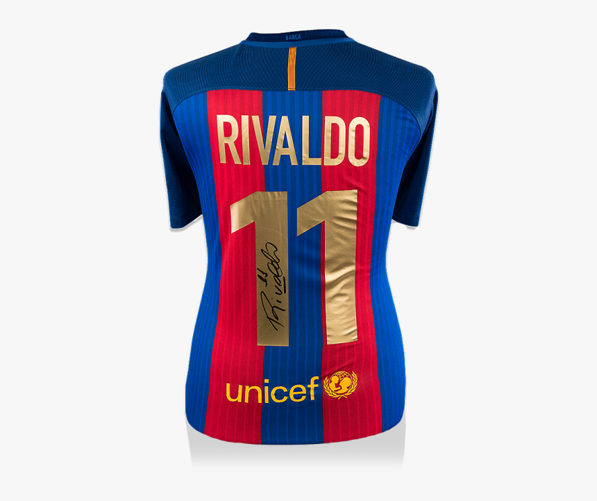 Jersey Rivaldo Barcelona, HD Png Download, Free Download