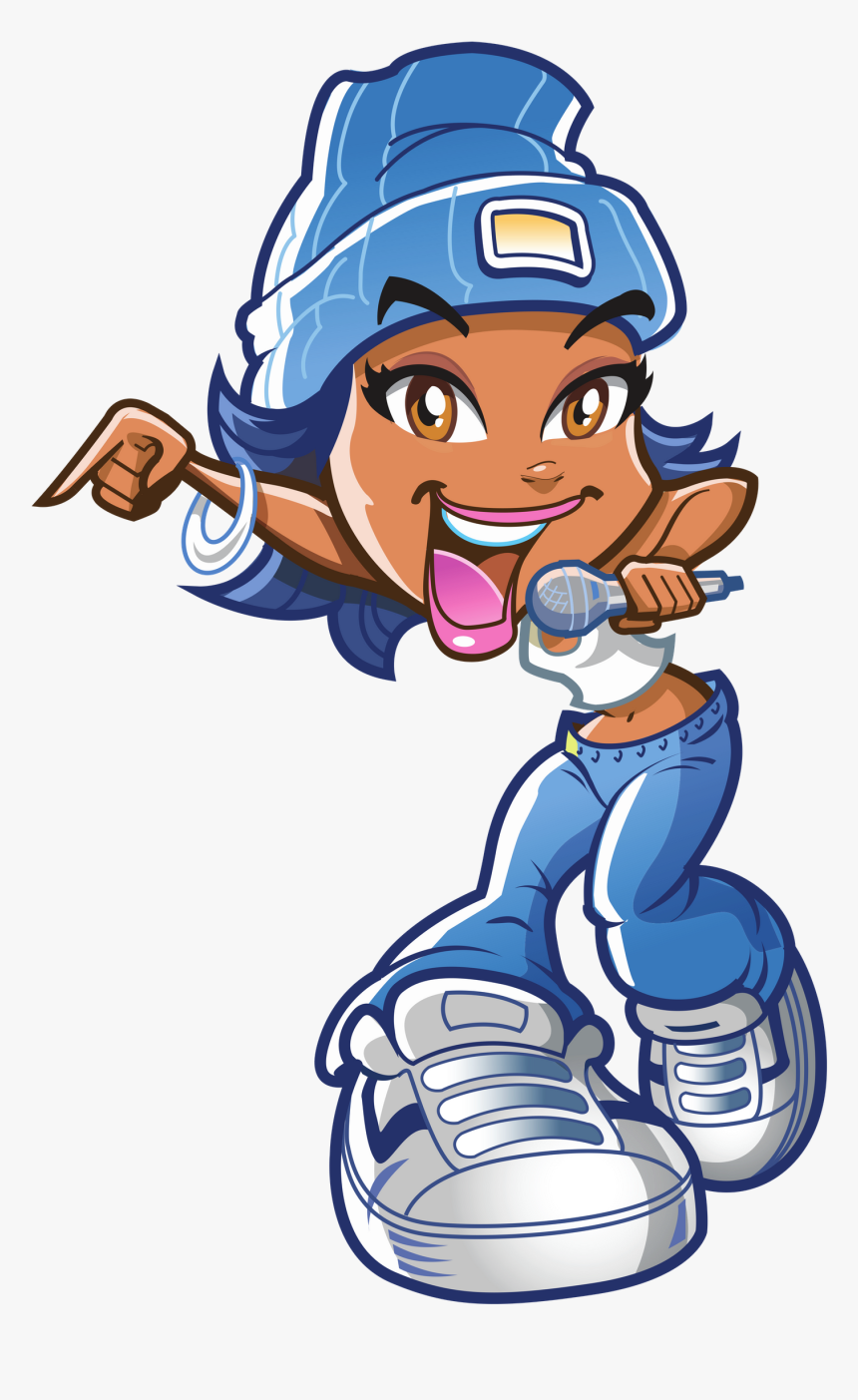 Hip Hop Graffiti Girl, HD Png Download, Free Download