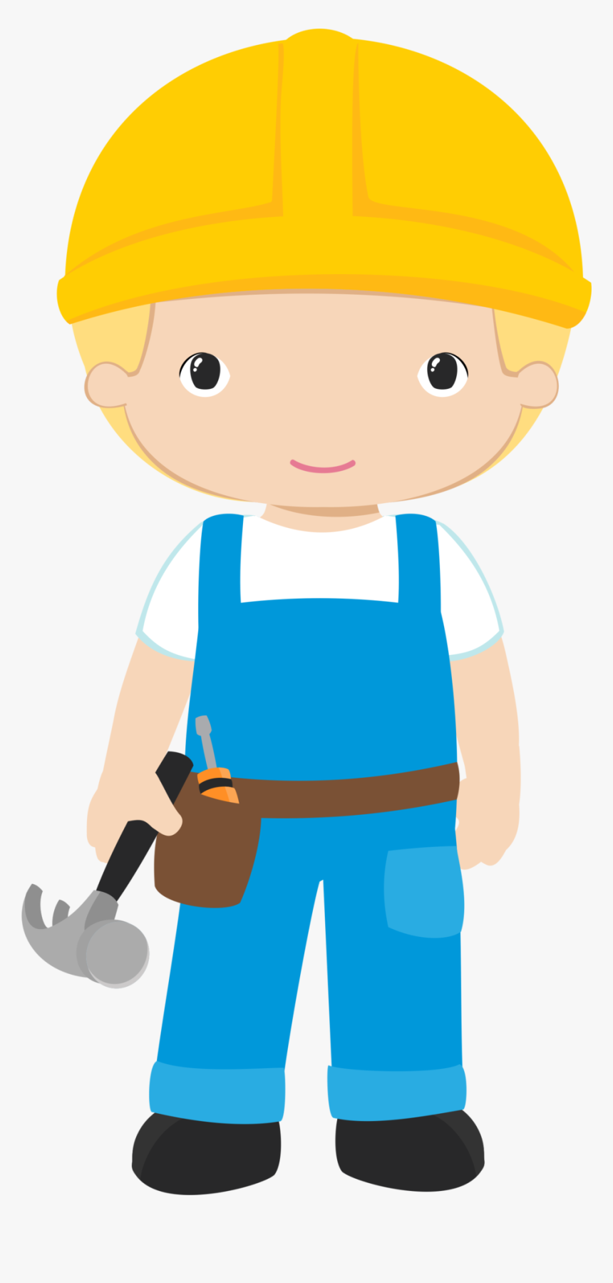 Image Stock Pinata Clipart Themed - Construction Worker Clipart, HD Png Download, Free Download