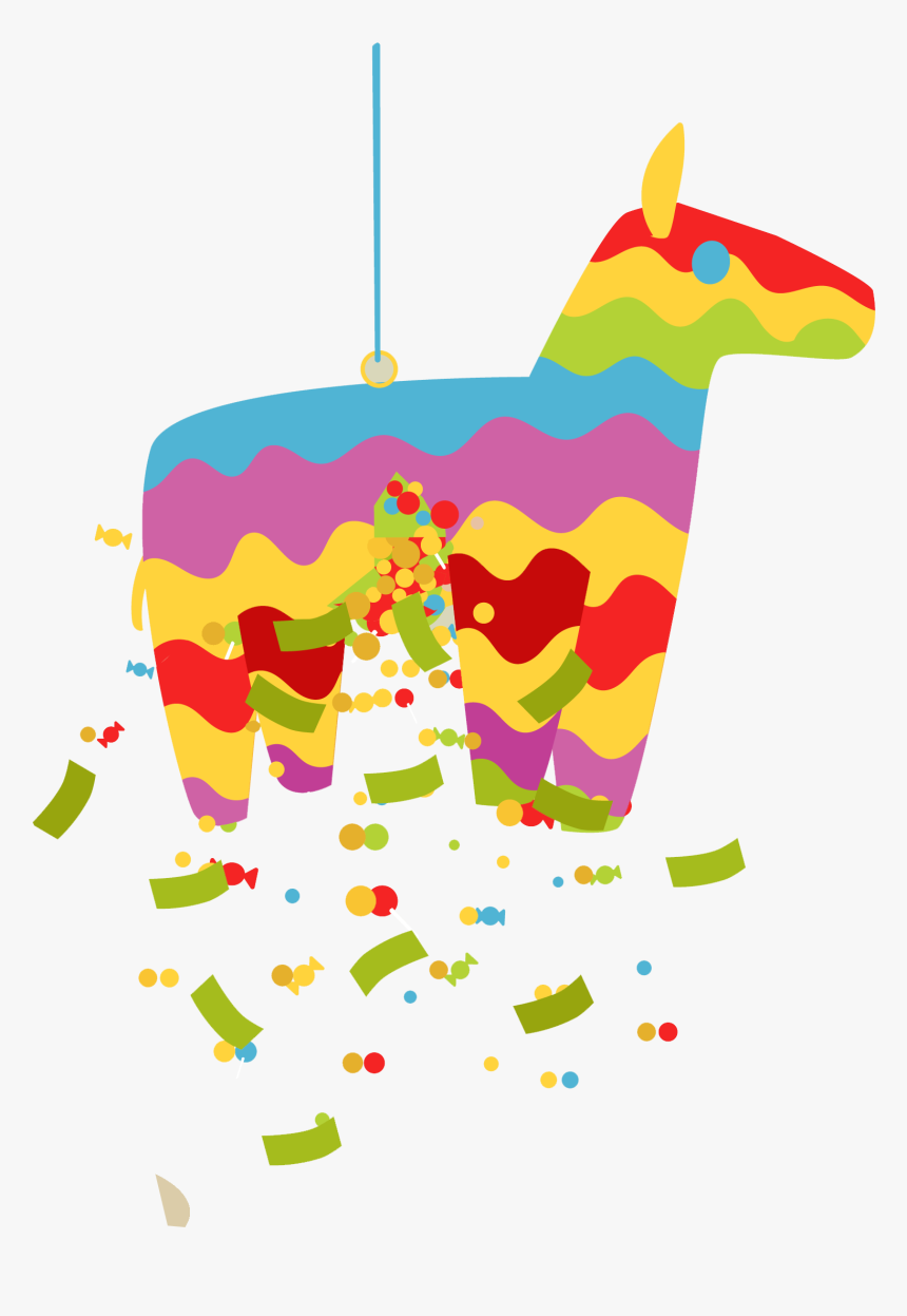 Break A Pinata Clipart, HD Png Download, Free Download