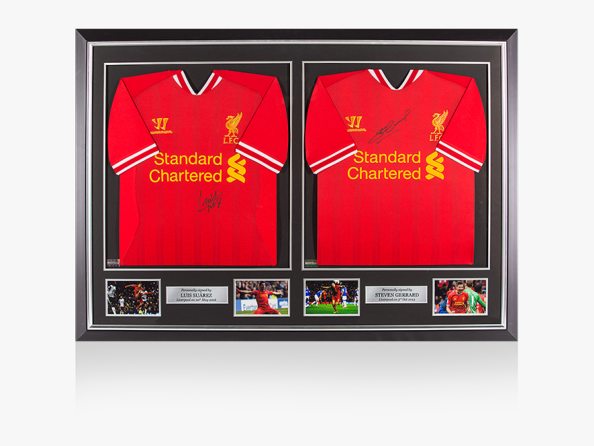 Gerrard Signed Framed Shirt, HD Png Download, Free Download