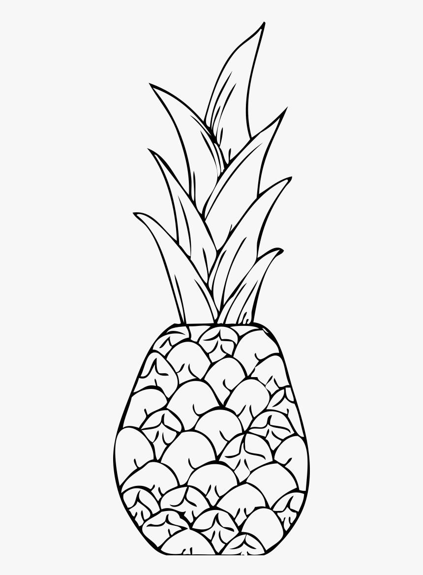 Crown Clipart Pineapple - Pineapple Clip Art, HD Png Download, Free Download