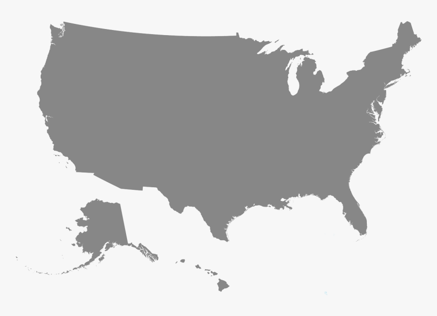 Map Of Usa - Rights Reserved To The State, HD Png Download, Free Download