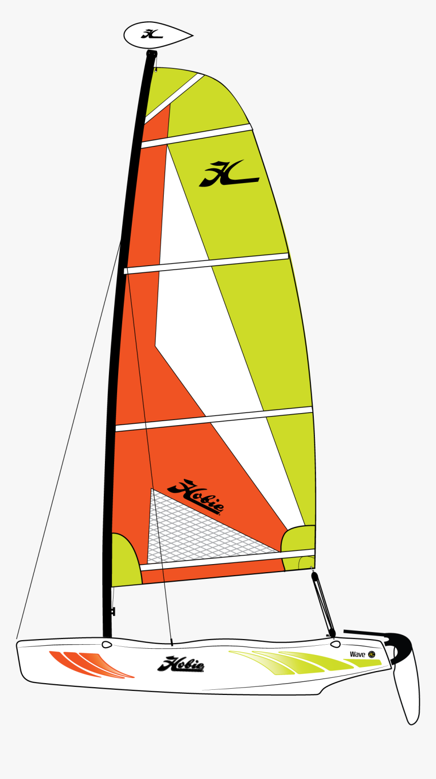 Transparent Wave Shape Png - Sail Boat Hobie Wave, Png Download, Free Download