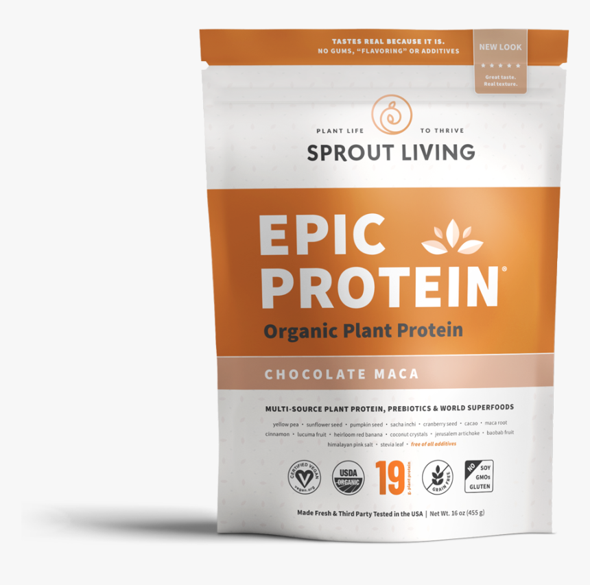 Epic Protein - Epic Protein Chocolate Maca, HD Png Download, Free Download