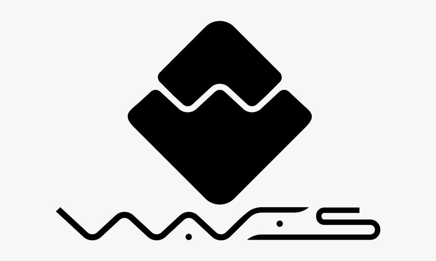 Waves Crypto Png Logo, Transparent Png, Free Download